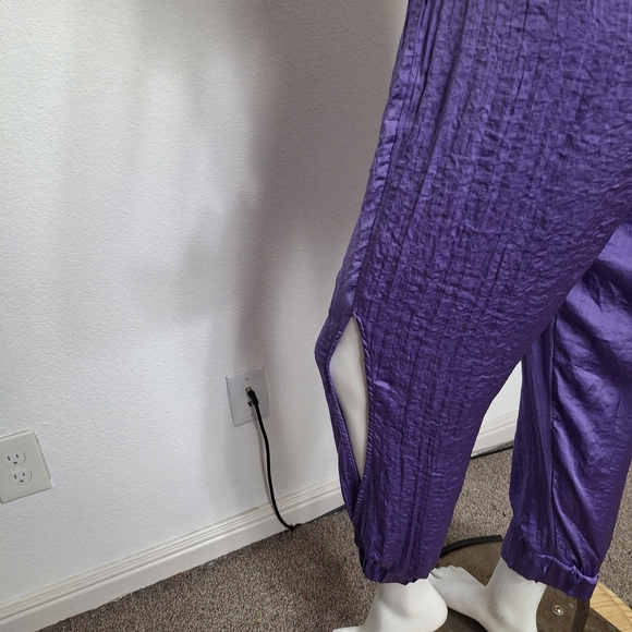 Adore Me NEW Chalk Violet Bethany Coquette Top & Pants Pajamas 2 Piece Set Sz. L - Picture 11 of 16